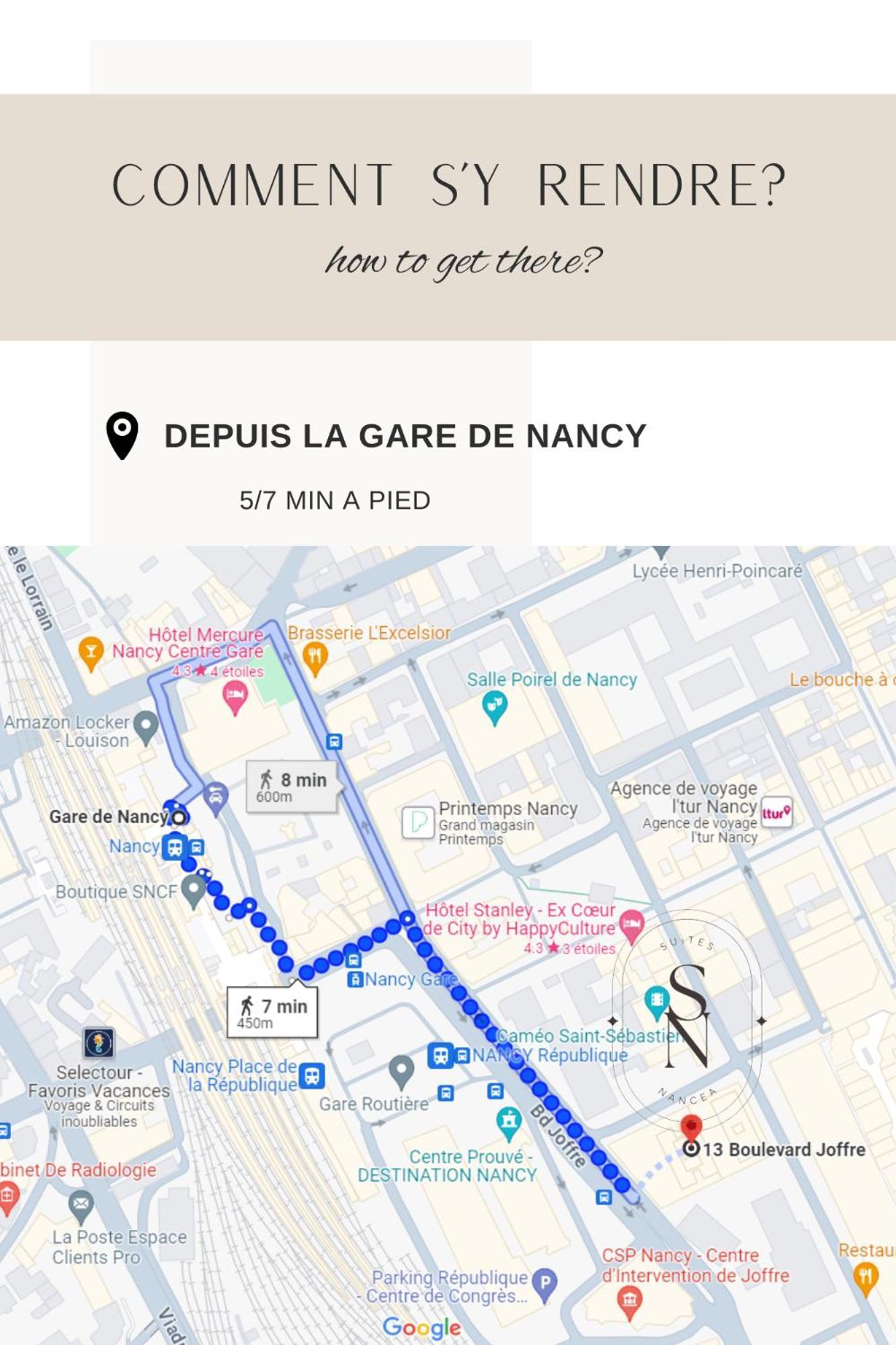 شقة Vue Sur Le Palais - Nancy Gare Congres - Parking - T3 المظهر الخارجي الصورة